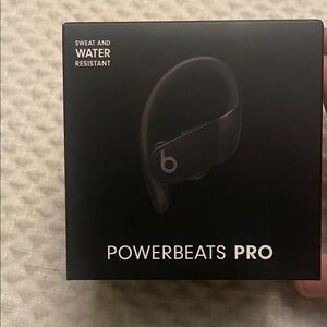 Beats by Dre Powerbeats Pro Black Earbud Headphones